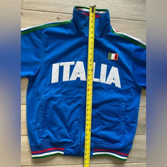 Blue Futbol Italia Track Jacket- Medium - Picture 6 of 7